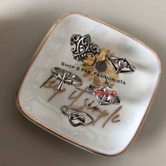 James Avery 4 piece Ring Bundle sterling silver - Picture 1 of 4